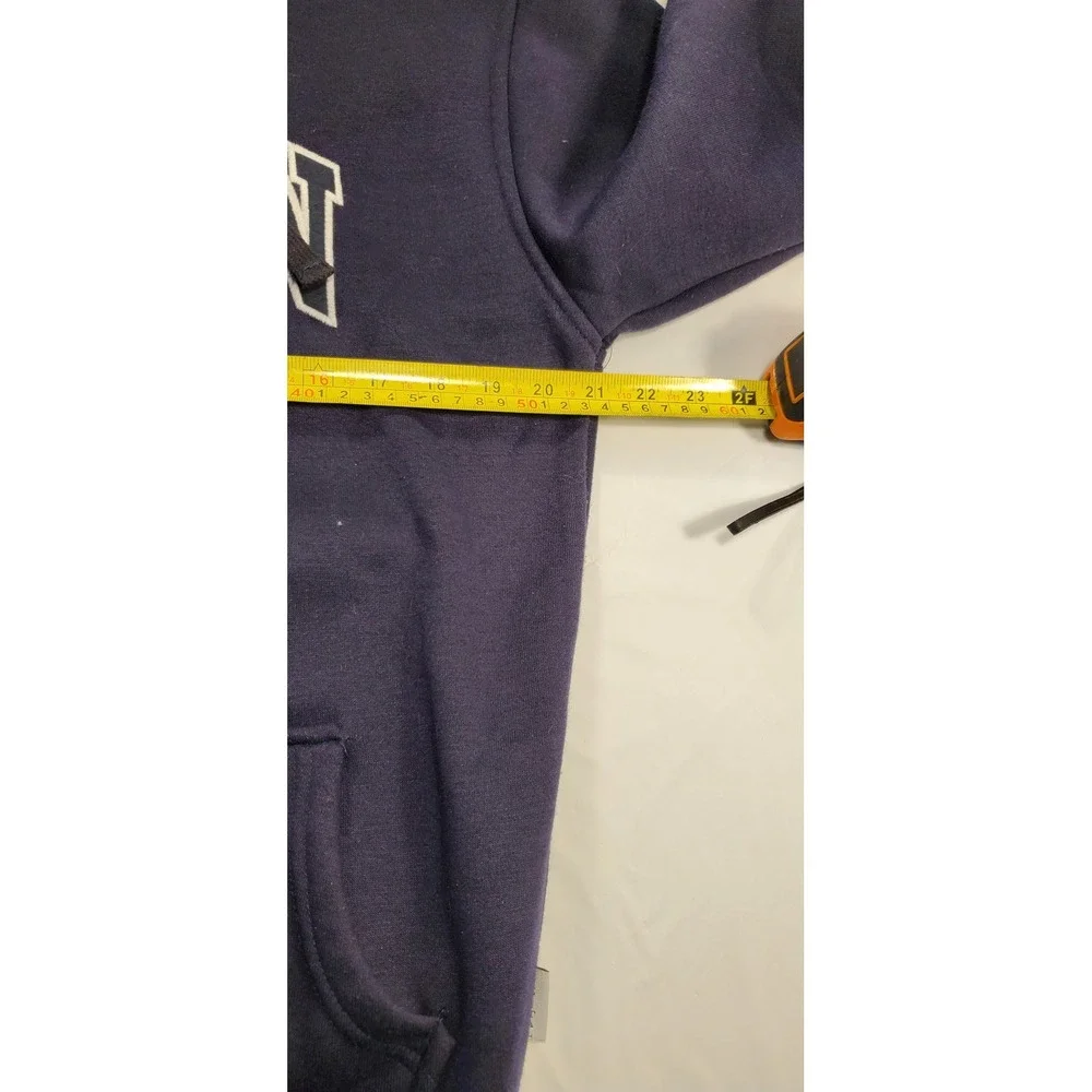 Capital T Shirts Mens Navy Blue London England Graphic Hoodie Sweatshirt Size‎ L